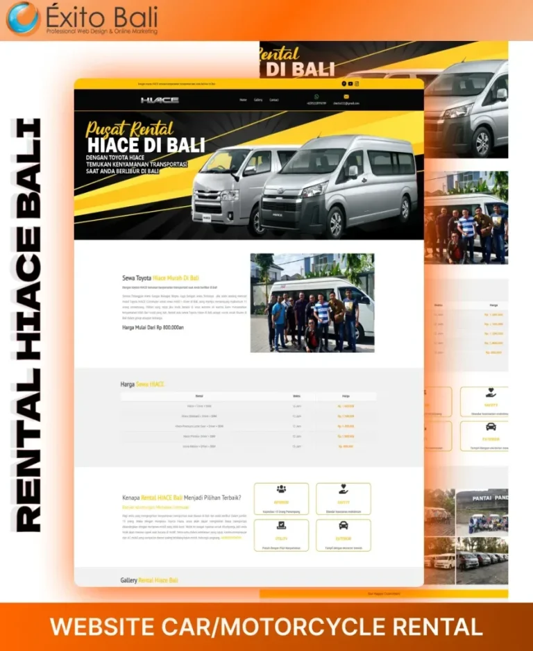 Website RENTAL 7